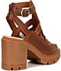 Color:Rust - Image 2 - All Heights Leather Fisherman Sandals