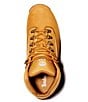 Color:Wheat - Image 5 - Men's Euro Nubuck Hiker Boots
