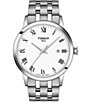 Color:Silver - Image 1 - Classic Dream Stainless Steel Bracelet Watch