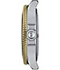 Color:Silver - Image 4 - Unisex Seastar 1000 Quartz Analog Stainless Steel Bracelet Watch