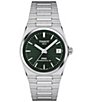 Color:Green - Image 1 - Women's Prx Powermatic 80 Automatic Stainless Steel Bracelet Watch