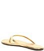 Color:Blink - Image 3 - Highlighters Metallic Leather Thong Sandals
