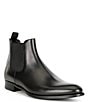 Color:Black - Image 1 - Men's Shelby Calf Leather Chelsea Boots