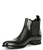 Color:Black - Image 4 - Men's Shelby Calf Leather Chelsea Boots