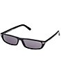 Color:Black - Image 1 - Men's Alejandro 59mm Square Sunglasses