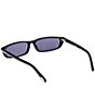 Color:Black - Image 3 - Men's Alejandro 59mm Square Sunglasses