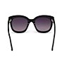Color:Black - Image 4 - Women's Beatrix 52mm Square Sunglasses