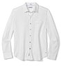 Color:White - Image 1 - Big & Tall IslandZone New San Lucio Stretch Long Sleeve Shirt