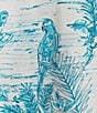Color:River Blue - Image 4 - Birds Eye View Short Sleeve Silk Dobby Shirt