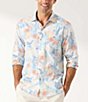 Color:Continental - Image 1 - Coastline Cord Sunset Point Long Sleeve Woven Shirt