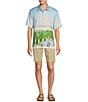 Color:Continental - Image 3 - Disney Coastal Cruisin Short Sleeve Twill Shirt
