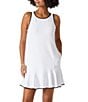 Color:White - Image 1 - Island Cays Cabana Sleeveless Spa Cover-Up Dress