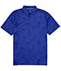 Color:Bold Blue - Image 1 - IslandZone Palm Coast Palmera Short Sleeve Polo Shirt