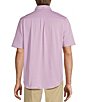 Color:Summer Plum - Image 2 - San Lucio Paradise Happy Hour Short Sleeve Woven Shirt