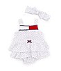 Color:Assorted - Image 1 - Baby Girls Newborn-9 Months Sleeveless Pindotted Skirted Bodysuit