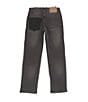 Color:Charcoal - Image 2 - Big Boys 8-20 Logo Waistband Denim Jeans