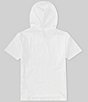Color:Fresh White - Image 2 - Big Boys 8-20 Short-Sleeve Be Bold Hooded T-Shirt