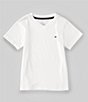 Color:White - Image 1 - Little Boys 2T-7 Short-Sleeve Classic V-Neck T-Shirt