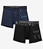 Color:Dress Blues/Black - Image 1 - 360 Sport Hammock Pouch 4#double; Inseam Boxer Briefs 2-Pack