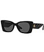 Color:Black - Image 1 - Women's TY7189U 52mm Butterfly Sunglasses
