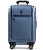 Color:Dark Sky Blue - Image 1 - Platinum® Elite Business Plus Carry-On Expandable Hardside Spinner Suitcase