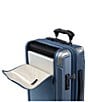 Color:Dark Sky Blue - Image 6 - Platinum® Elite Business Plus Carry-On Expandable Hardside Spinner Suitcase