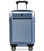 Color:Dark Sky Blue - Image 1 - Platinum® Elite Compact Carry-On Expandable Hardside Spinner Suitcase