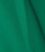 Color:Agave - Image 3 - Keshi 2 Crepe Square Neck Short Gathered Sleeve Sheath Dress