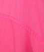 Color:Pink Parade - Image 3 - Mauvie Crew Neck Sleeveless Side Pocket Shift Dress
