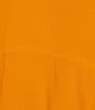 Color:Florida Orange - Image 3 - Mauvie Crew Neck Sleeveless Side Pocket Shift Dress
