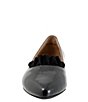Color:Black Patent - Image 5 - Elsie Patent Leather Ruffle Flats