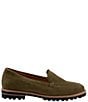 Color:Olive Suede - Image 2 - Fayth Suede Loafers