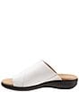 Color:White - Image 4 - Regina Leather Toe Ring Thong Sandals