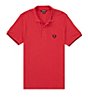Color:Bleed True - Image 3 - Short Sleeve Branded Collar Polo Shirt