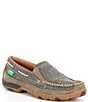 Color:Dust Grey - Image 1 - Women's ecoTWX® Recycled Slip-On Driving Mocs