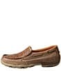 Color:Bomber - Image 4 - Women's Tooled Slip-On Driving Mocs