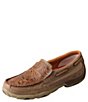Color:Bomber - Image 5 - Women's Tooled Slip-On Driving Mocs