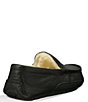 Color:Black Leather - Image 3 - Men's Ascot Leather Slippers