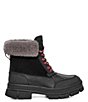 Color:Black - Image 2 - Ashton Addie Waterproof Leather Cold Weather Lace-Up Platform Boots