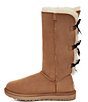 Color:Chestnut - Image 4 - Bailey Bow II Suede Tall Water-Resistant Boots