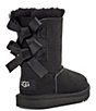 Color:Black - Image 3 - Girls' Bailey Bow II Water Resistant Boots (Toddler)