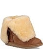 Color:Chestnut - Image 5 - Girls' Bailey Button Triplet II Boots (Youth)