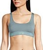 Color:Cove - Image 1 - Gwendolynn Scoop Neck Full Coverage Bralette