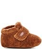 Color:Chestnut - Image 2 - Kids' Bixbee Washable Slip-On Crib Shoes (Infant)