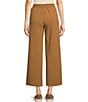 Color:Chestnut - Image 2 - UGG® Myah Bonded Fleece Wide Leg Cropped Coordinating Pants