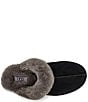 Color:Black/Grey - Image 5 - Scuffette II Suede Slippers