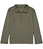 Color:Marine Green - Image 1 - Big Boys 8-20 Long-Sleeve Half-Zip 2.0 Tech™ Pullover