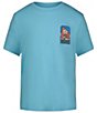 Color:Sky Blue - Image 2 - Big Boys 8-20 Short Sleeve Fresh Air T-Shirt