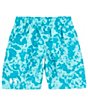 Color:Radial Turquoise - Image 1 - Big Boys 8-20 Woven Printed Shorts