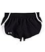 Color:Black - Image 1 - Big Girls 7-16 Fly By Shorts